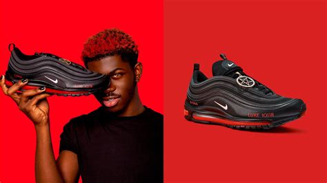 lil nas nike schoenen|lil nas x black Nike's.